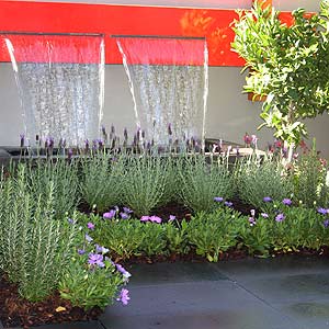 Contemporary Wall Mounted Water Fountain