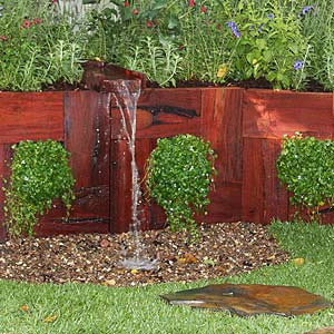 Timber Water Fountain