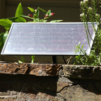Solar Powered Fountain Panel