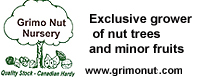 Persian and Black Walnut, Heartnut, Butternut,Apricot, Chestnut, Hazelnut, Pecan, Hickory, Ginkgo, Pine nut, Mulberry, Persimmon, Paw Paw, Fig