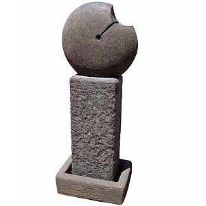 Ornamental basalt sculpture